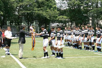 ２０１２年５月に行われた東京都春季大会では、決勝戦を３５対１４で優勝