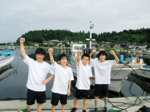 中1・2年の「創発学」では、第一次産業を体験。