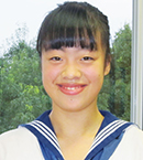 増田栞奈さん(中3/中学部長) 増田栞奈さん(中3/中学部長)