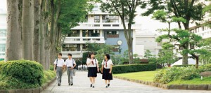 都内では希少な男女別学により、授業は別々でそれぞれの特性を伸ばし、学校行事や部活動ではお互いの特性を認め合い、高め合っています。