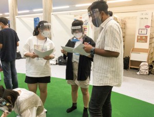 海外から来た留学生との交流