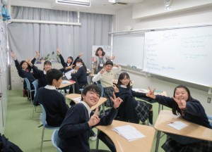 中学・高校時代の出会いや学びによって、生徒たちは日々成長しています