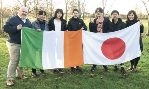 アイルランド留学直後のオリエンテーションで現地の先生と