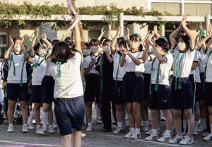2021年10月8日に開催された運動会は、コロナ禍でありながら生徒たちの工夫が光り、成功裏に終わった。