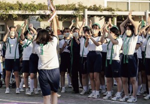 2021年10月8日に開催された運動会は、コロナ禍でありながら生徒たちの工夫が光り、成功裏に終わった。