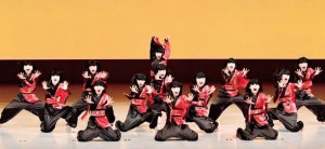 2019年日本中学校ダンス部選手権全国決勝大会での演技。山田さんは振付を担当