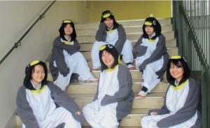 武善先生とひのぺんず(松山さん、西さん、名倉さん、井上さん、新谷さん)。