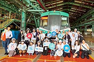 高雄市のメトロ企業訪問の様子。