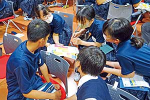 起業についての特別授業