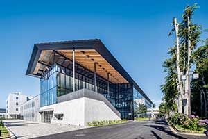 近未来的なキャンパス