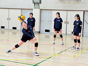 女子バレー部