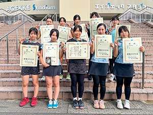 女子テニス部：関東大会
