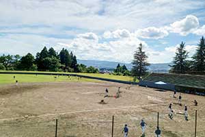 毎年8月、新潟県南魚沼市で3泊4日で行われる合宿では、野球の技術はもちろん、チームワークや規律意識も高まる