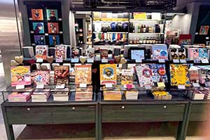 みらい科 生徒がプロデュースした書店のスペース