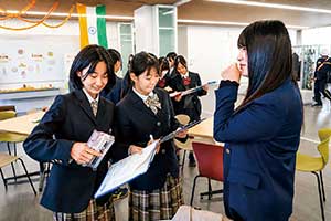 社会人OGによるキャリアガイダンス。