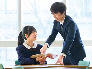 「小規模校」の利点を活かして一人ひとりとじっくり向き合い、丁寧にサポートしていきます。
