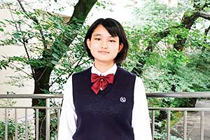 高校2年中村美晴さん